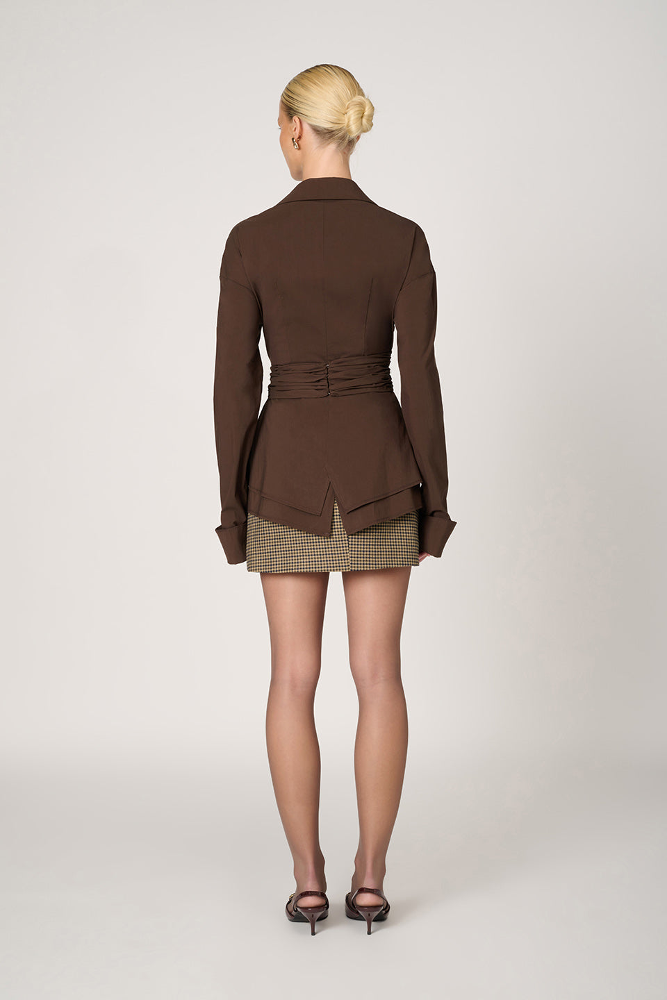 Échelon Wrapped Blouse