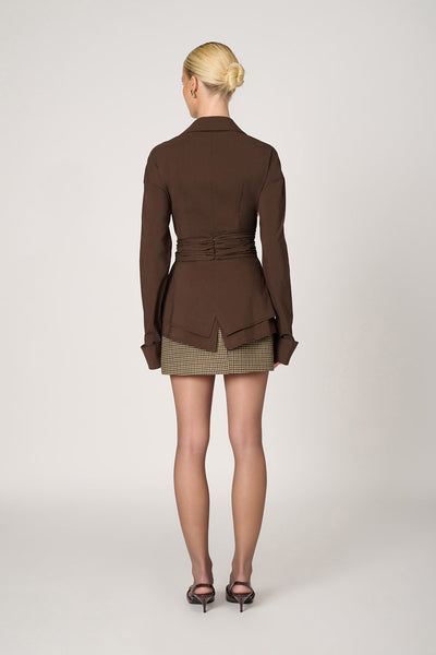 Échelon Wrapped Blouse