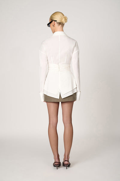 Échelon Wrapped Blouse