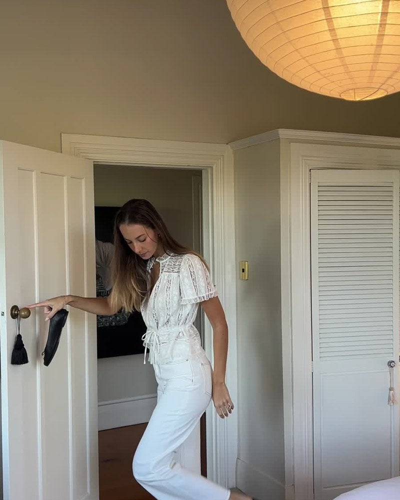 Mirage Lace Shirt — Hotel mirror