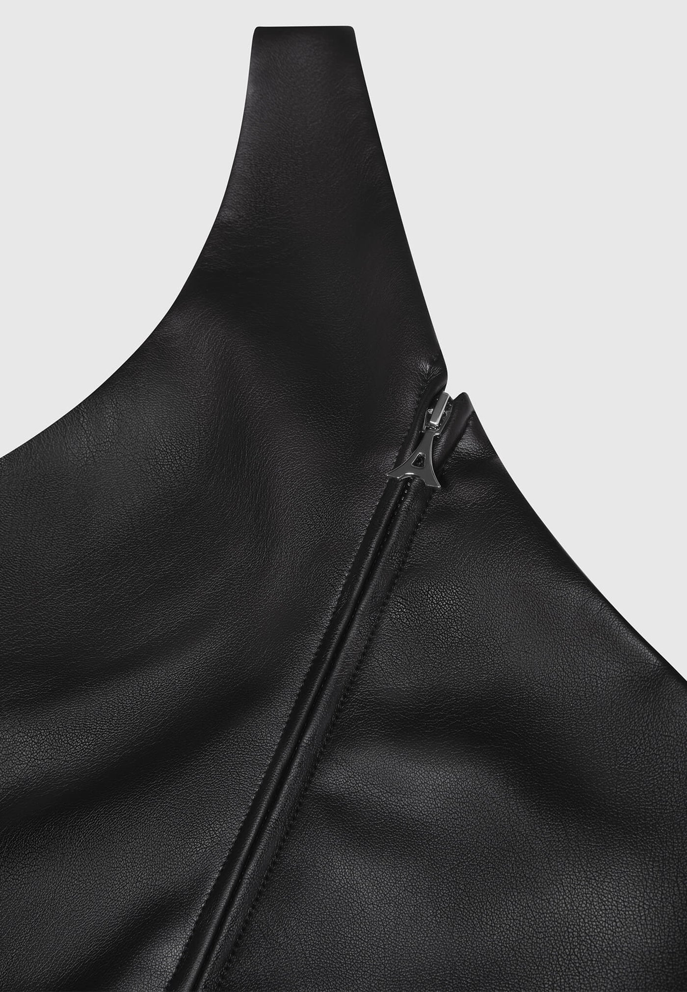 Houdini leather corset top